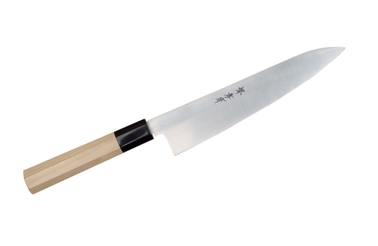 堺孝行 イノックス 和式 牛刀 210mm 朴八角柄