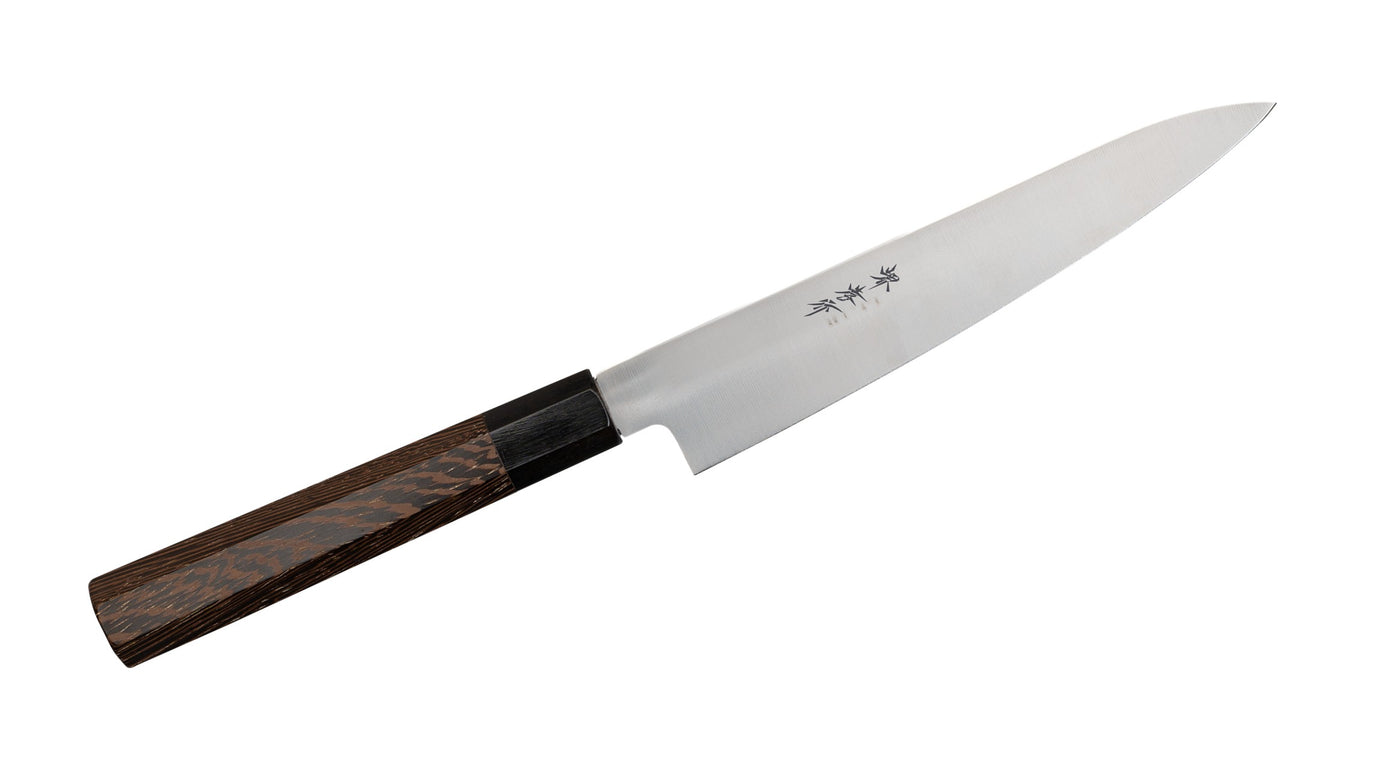 堺孝行 イノックス 和式 ペティ 150mm ウェンジ八角柄｜刃